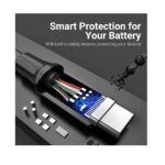 ⁦Vention USB-C to USB-A 3.0 Fast Charging Data Sync 3A Cable, 1.5m⁩ - الصورة ⁦4⁩