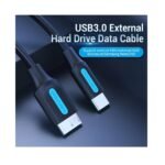 ⁦Vention CQABD USB-C Male to USB Micro-B Male Cable (M/M), 0.5m⁩ - الصورة ⁦2⁩
