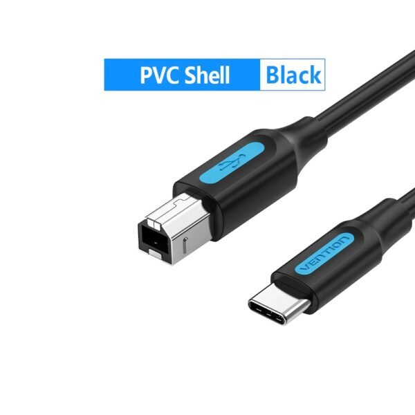 Vention USB-C Male to USB-B Printer Cable, 2m