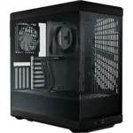HYTE Y40 S-Tier Aesthetic ATX Mid Tower PC Case, Black (2-Fans)