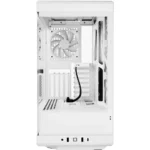 ⁦HYTE Y40 S-Tier Aesthetic ATX Mid Tower PC Case, White (2-Fans)⁩ - الصورة ⁦5⁩