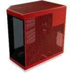 ⁦HYTE Y70 Touch Infinite ATX Mid Tower Dual Chamber PC Case, Black Cherry⁩ - الصورة ⁦4⁩