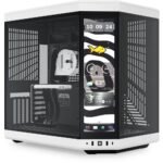 HYTE Y70 Touch Infinite ATX Mid Tower Dual Chamber PC Case, Panda