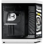 ⁦HYTE Y70 Touch Infinite ATX Mid Tower Dual Chamber PC Case, Panda⁩ - الصورة ⁦3⁩
