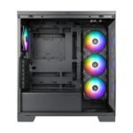 ⁦AZZA CSAZ-570 COVE BLACK Mid Tower Gaming PC Case – 4-Fans⁩ - الصورة ⁦3⁩