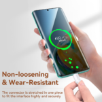⁦Jasoz D117 USB-A to USB-C 6A Fast Charging Cable, 1m⁩ - الصورة ⁦3⁩
