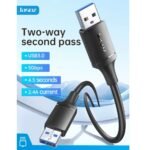 ⁦Jasoz D118 USB 3.0 Cable USB-A Male Male , 3m⁩ - الصورة ⁦2⁩