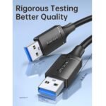 ⁦Jasoz D118 USB 3.0 Cable USB-A Male Male , 1.5m⁩ - الصورة ⁦3⁩