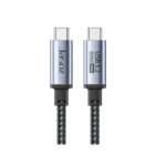 Jasoz T-D208 USB 3.2 Cable USB-C Male to Male 4K @60Hz Display, PD 240W Fast Charging, 20Gbps, 1.2M