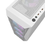 ⁦darkFlash DK352 Plus Mid Tower ATX PC Case, 4-Fans, White⁩ - الصورة ⁦5⁩