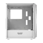 ⁦darkFlash DK352 Plus Mid Tower ATX PC Case, 4-Fans, White⁩ - الصورة ⁦3⁩