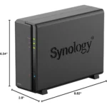 ⁦Synology DiskStation DS124 1-Bay NAS Enclosure⁩ - الصورة ⁦4⁩