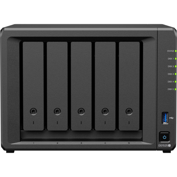 Synology DiskStation DS1525+ 5-Bay NAS Enclosure