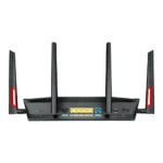 ⁦ASUS DSL-AC88U AC3100 Dual Band ADSL/VDSL Gigabit WiFi Modem Router⁩ - الصورة ⁦2⁩