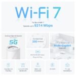 ⁦TP-Link Deco BE65-5G BE9300 WiFi 7 Tri-Band Whole Home Mesh System⁩ - الصورة ⁦4⁩