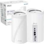 TP-Link Deco BE85 BE19000 Tri-Band Whole Home Mesh WiFi 7 System, 2-Pack