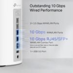 ⁦TP-Link Deco BE85 BE19000 Tri-Band Whole Home Mesh WiFi 7 System, 1-Pack⁩ - الصورة ⁦2⁩