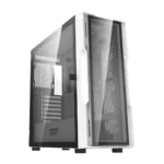 ⁦darkFlash DK431 Glass E-ATX PC Case, 4-Fans, White⁩ - الصورة ⁦7⁩