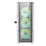 ⁦darkFlash DK431 Glass E-ATX PC Case, 4-Fans, White⁩ - الصورة ⁦2⁩