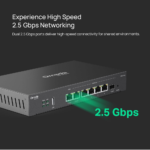 ⁦TP-Link ER707M2 Omada Multi-Gigabit VPN Gateway 2.5G, Load Balance⁩ - الصورة ⁦5⁩
