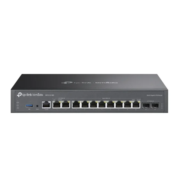 TP-Link Omada ER7412-M2 2.5GE Multi-Gigabit VPN Router, Load Balance