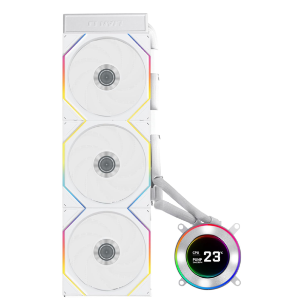 Lian Li HydroShift II LCD-C 360TL AIO Cooler (White)