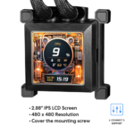 ⁦Lian Li HydroShift LCD 360S AIO Cooler (Black)⁩ - الصورة ⁦2⁩