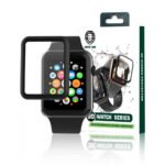 لاصقة حماية شاشة 3D HD من Green لساعة Apple Watch مقاس 45 ملم – أسود (الموديل GN3DWHD45CL)