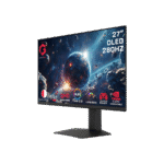 ⁦جيم اون شاشة العاب موديل GO27QDOLD280 سلسلة Signature X شاشة 27 بوصة OLED QHD، معدل تحديث 280 هرتز، استجابة 0.03 مللي ثانية، HDMI 2.1، شاشة ألعاب (دعم PS5) - أسود⁩ - الصورة ⁦2⁩