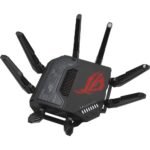 ⁦ASUS ROG Rapture GT-BE98 WiFi 7 BE25000 Quad-band Gaming Router, 2.5G, 10G⁩ - الصورة ⁦3⁩
