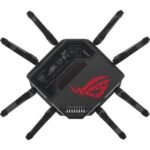 ⁦ASUS ROG Rapture GT-BE98 WiFi 7 BE25000 Quad-band Gaming Router, 2.5G, 10G⁩ - الصورة ⁦4⁩
