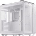⁦ASUS TUF GT502 PLUS ATX Mid Tower Gaming PC Case 4-fans – White⁩ - الصورة ⁦5⁩