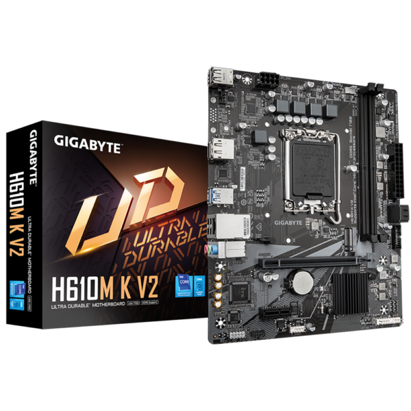 Gigabyte H610M K V2 DDR5 micro-ATX Motherboard