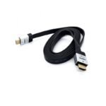 ⁦HDMI Flat Cable High Speed 1080p 4K, 2m⁩ - الصورة ⁦2⁩