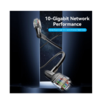⁦Vention IBSBI Cat6A Rotatable UTP Ethernet Patch Network Cable 10Gbps – 3m⁩ - الصورة ⁦5⁩