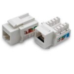 ⁦Cat6 RJ45 Keystone Jack Ethernet Network Wall Jack Module⁩ - الصورة ⁦2⁩