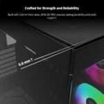 ⁦Montech King 65 Pro – Black, ATX Mid Tower Case, 3 Fans⁩ - الصورة ⁦3⁩