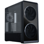 ⁦LIAN LI LANCool 217 INF Mid Tower PC Gaming Case, 3-Fans – Black⁩ - الصورة ⁦3⁩