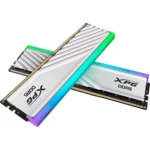 XPG 32GB 6000MHz DDR5 Lancer Blade RGB Desktop Memory RAM CL30 Kit (16GB x2) White