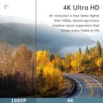 ⁦JASOZ 4K HDMI to Micro HDMI Cable A117 – 1.5M⁩ - الصورة ⁦3⁩