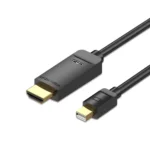 Vention Mini DisplayPort to HDMI Cable 4K HAHBG mini DP to HDMI – 1.5M
