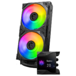 ⁦MSI MPG CoreLiquid D240 CPU Liquid Cooler with Display⁩ - الصورة ⁦3⁩