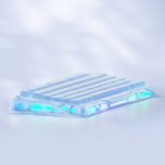 ⁦جرافاستار ميركوري كي ١ كيبورد ألعاب ميكانيكي لاسلكي بحجم ٧٥٪ الإصدار الخاص آيس بلو⁩ - الصورة ⁦6⁩