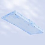 ⁦جرافاستار ميركوري كي ١ كيبورد ألعاب ميكانيكي لاسلكي بحجم ٧٥٪ الإصدار الخاص آيس بلو⁩ - الصورة ⁦8⁩