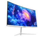 ⁦Sades NC-Pelagia SC-CJ04F24W, 24 FHD 1920x1080, 200Hz, 0.5ms, HDMI 2.1, VA, شاشة ألعاب منحنية - أبيض⁩ - الصورة ⁦2⁩