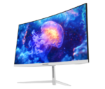 ⁦Sades NC-Pelagia SC-CJ04F24W, 24 FHD 1920x1080, 200Hz, 0.5ms, HDMI 2.1, VA, شاشة ألعاب منحنية - أبيض⁩ - الصورة ⁦7⁩