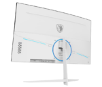 ⁦Sades NC-Pelagia SC-CJ04F24W, 24 FHD 1920x1080, 200Hz, 0.5ms, HDMI 2.1, VA, شاشة ألعاب منحنية - أبيض⁩ - الصورة ⁦4⁩