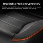 ⁦COUGAR NxSys Aero Gaming Chair – Orange/ Black, Ergonomics, Cooling and Style⁩ - الصورة ⁦11⁩