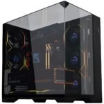 ⁦Lian Li O11 Vision Compact Mid Tower PC Case (Black)⁩ - الصورة ⁦6⁩
