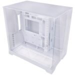 ⁦Lian Li O11 Vision Compact Mid Tower PC Case (White)⁩ - الصورة ⁦2⁩